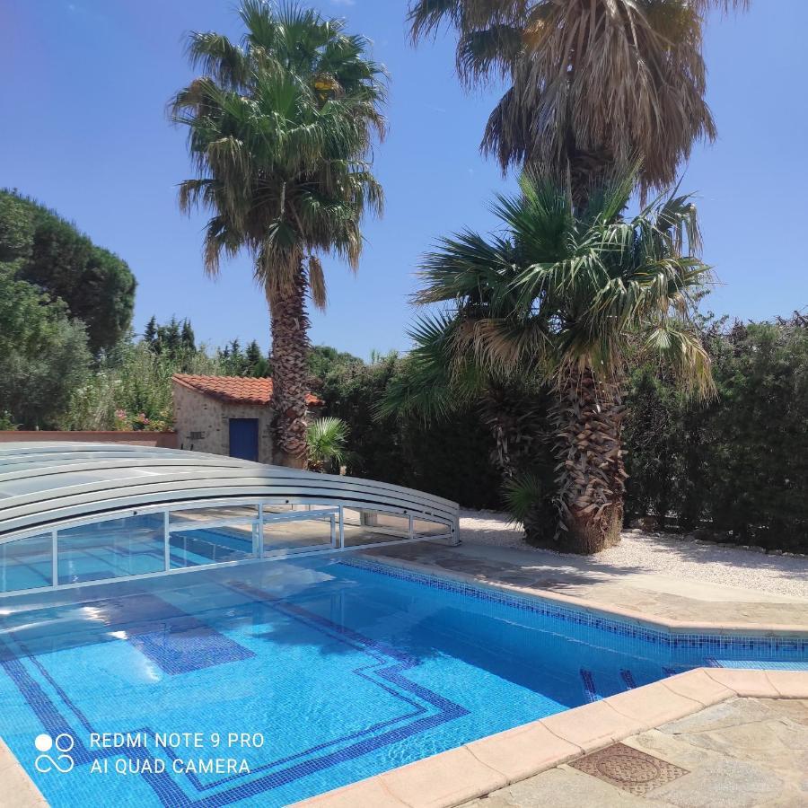 Villa Casaleno gite La Cigale avec wi-fi Millas Esterno foto